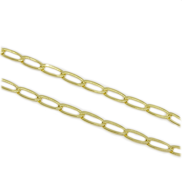 Pulseira Malha Groumet Longa em Ouro 18 Kilates � 25421